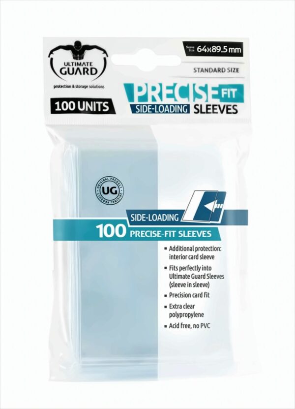 Precise-Fit Side-Loading Standard Size Clear (100)