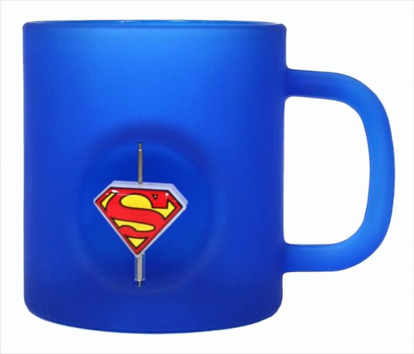 Superman Tasse 3D Rotating Logo