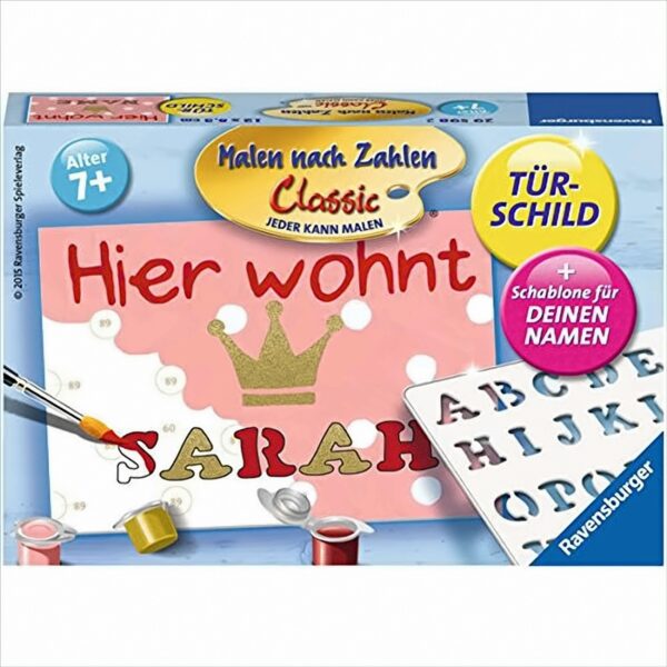 Ravensburger 29598 Türschild Prinzessin