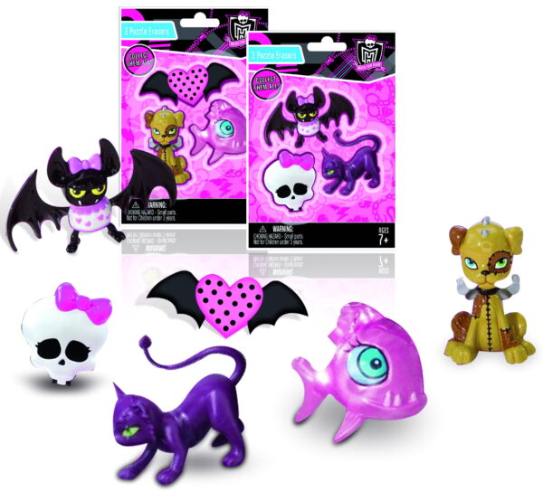 Monster High Radiergummi Sets