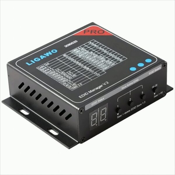 Ligawo 3090020 HDMI EDID Manager V2 + EDID Save Option