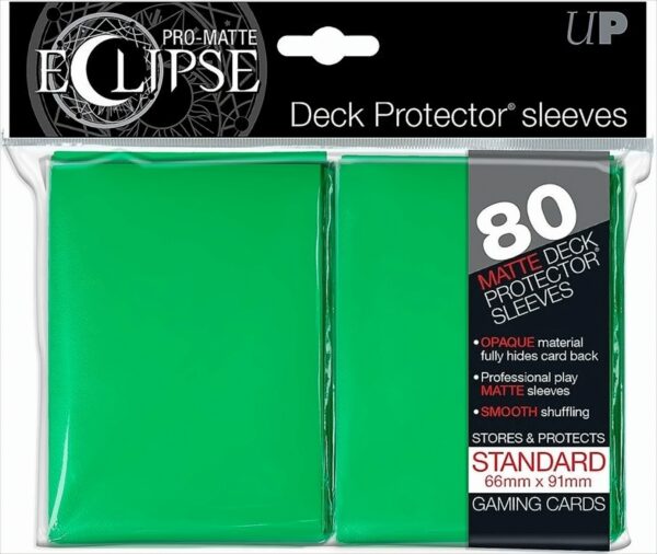 Ultra Pro Deck Pro PRO Eclipse Green Matte 80ct