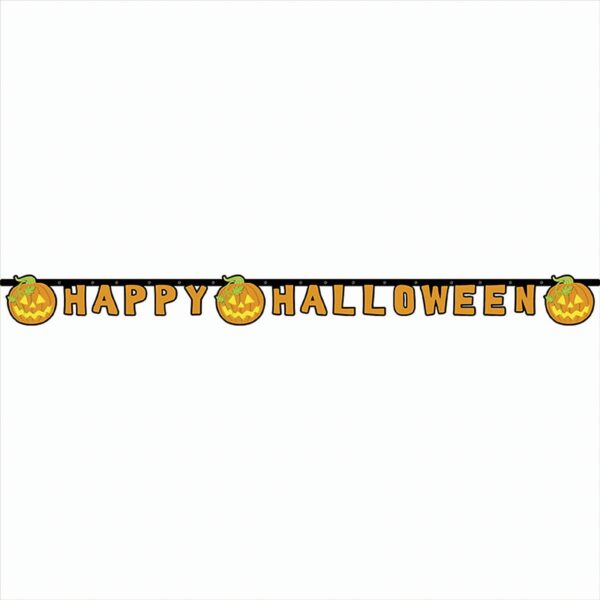 Happy Halloween "Happy Birthday" Gestanzte Girlande