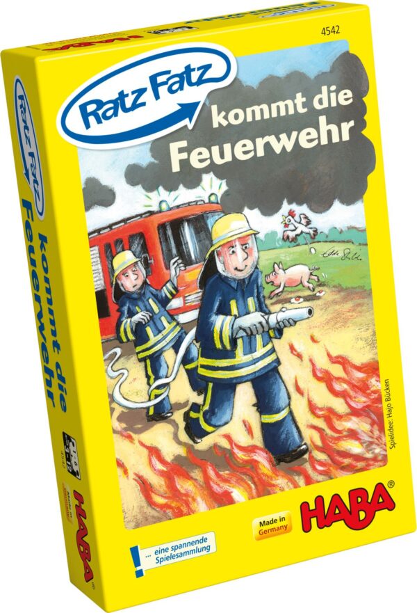 HABA 4542 - Ratz-Fatz kommt die Feuerwehr, Aktionsspiel