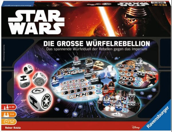 Ravensburger 26664 - Star Wars Die große Würfelrebellion