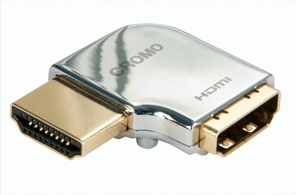 LINDY 41508 CROMO HDMI Adapter und Koppler 90 Grad links