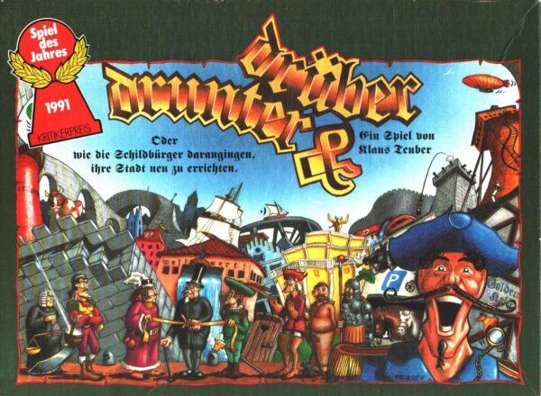 Drunter und drüber - Spiel des Jahres 1991