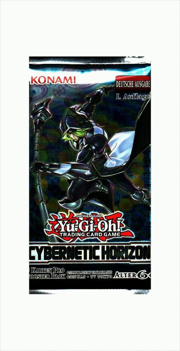 Yu-Gi-Oh! Cybernetic Horizon 1 Boosterpack Mit 9 Karten