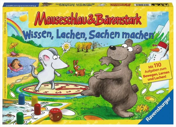 Ravensburger 22008 - Mauseschlau und Bärenstark: Mach dich fit und clever!