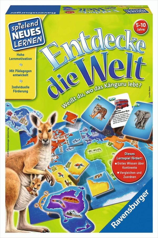 Ravensburger 25055 - Entdecke die Welt