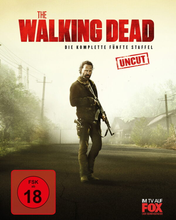 The Walking Dead - Die komplette fünfte Staffel (Uncut, 6 Discs)