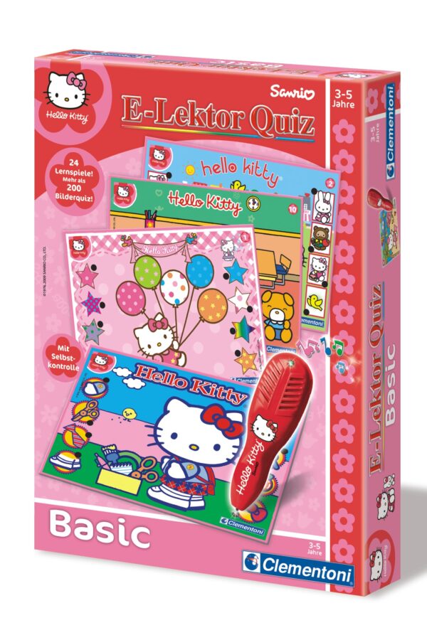 Clementoni 69769.4 - Hello Kitty - E-Lektor Quiz Basic