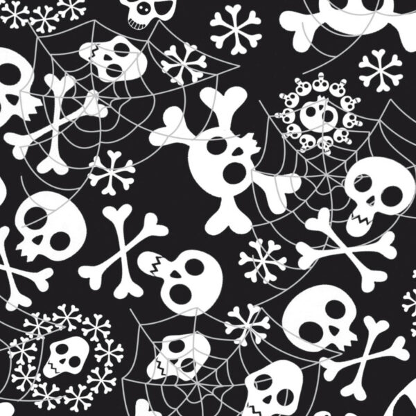 Skull napkins, 33 x 33 cm, pack of 20