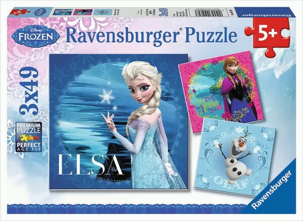 Elsa, Anna und Olaf, puzzle