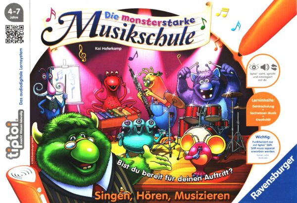 Tiptoi Spiel Die monsterstarke Musikschule