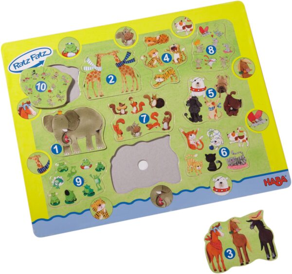 Ratz Fatz Entdecker-Puzzle Zahlen