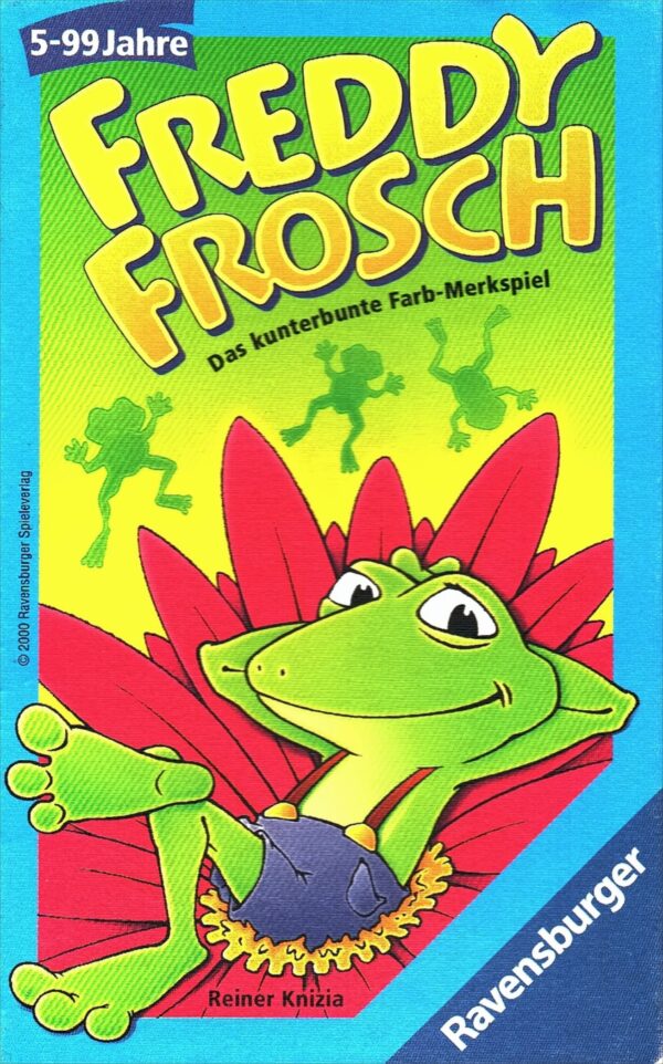 Freddy Frosch. Das kunterbunte Farb-Merkspiel