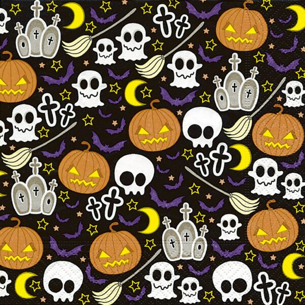 Halloween Mix Servietten 33 x 33 cm, 20 Stück