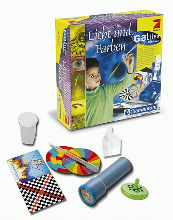 Galileo Licht und Farben Experimentierbox Optik