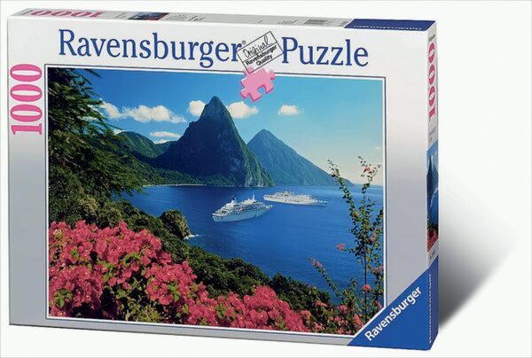 Karibik, St.Lucia, 1000 Teile Puzzle