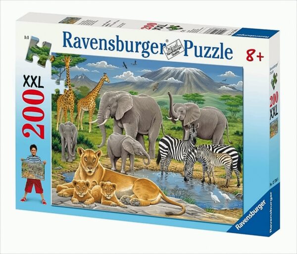 Tiere in Afrika -  Puzzle