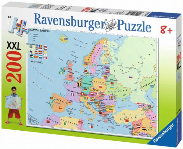 Politische Europakarte - puzzle