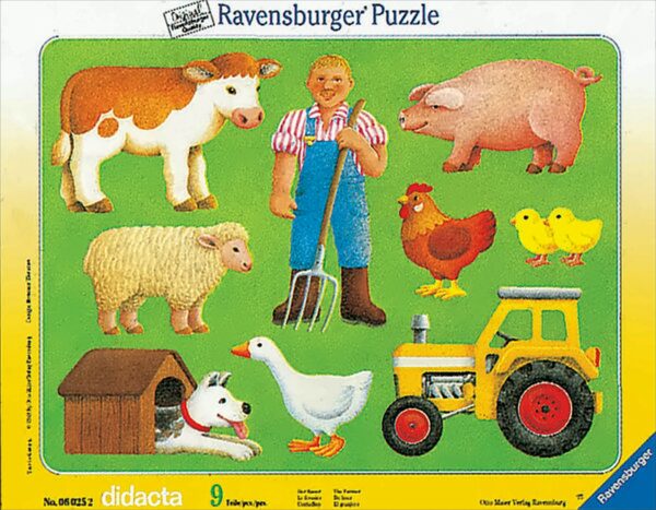 Der Bauer,  Rahmenpuzzle