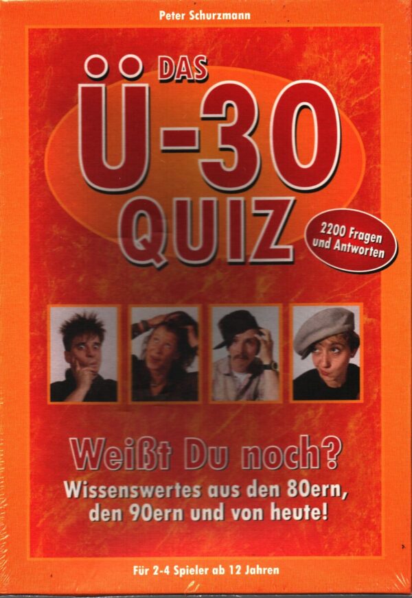 Das Ü-30 Quiz