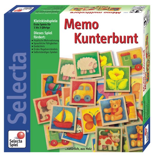 Memo Kunterbunt - Wer findet die meisten Tier-Paare