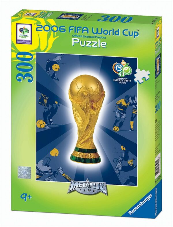 Ravensburger - FIFA: Trophy 300 Teile Metallik Line Puzzle