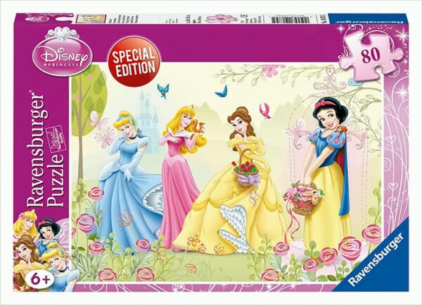 Disney Princess: Wunderbare Prinzessinnen - 80 Teile Puzzle