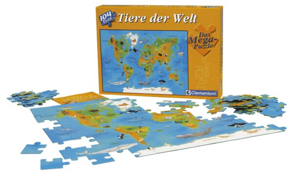 Geografische´s,Tiere de Welt Puzzle