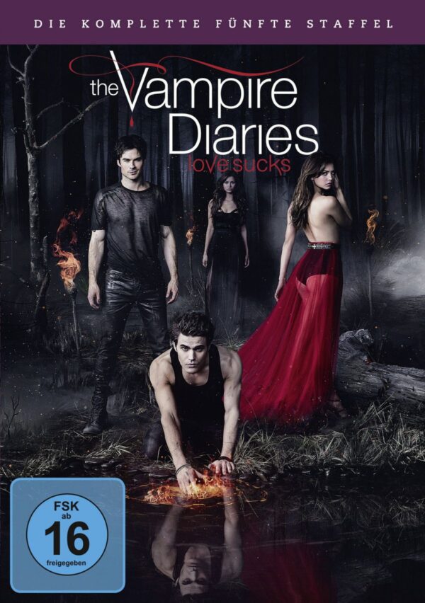 The Vampire Diaries - Die komplette fünfte Staffel (5 Discs)