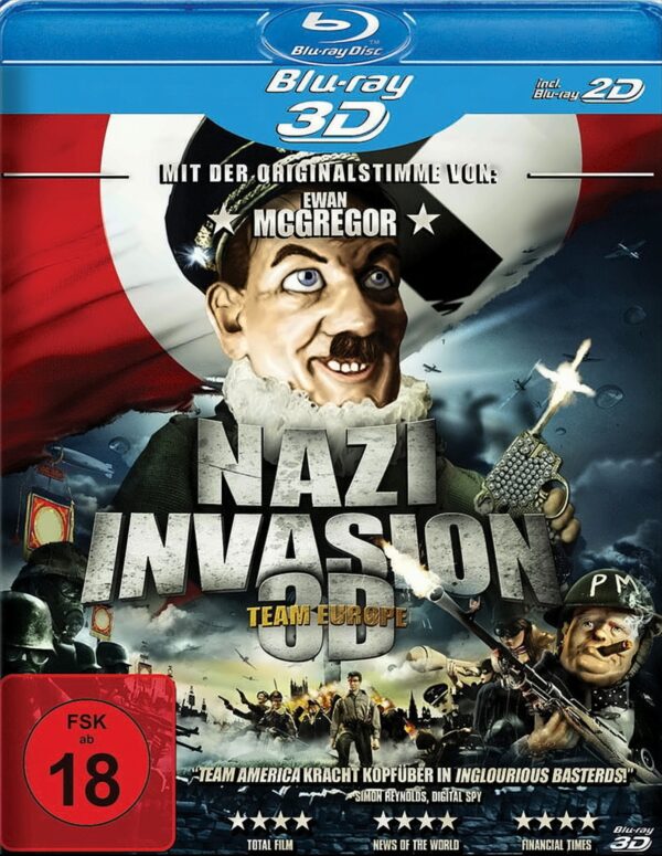 Nazi Invasion - Team Europe (Blu-ray 3D)