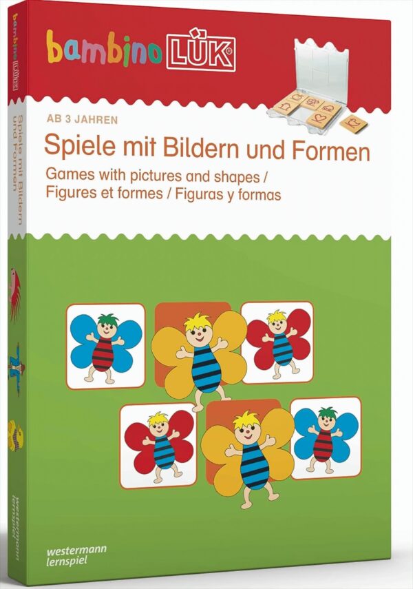 bambinoLÜK-Sets / Kasten + Übungsheft/e: bambinoLÜK-Set: 3/4/5 Jahre: Spiele mit Bildern und Formen