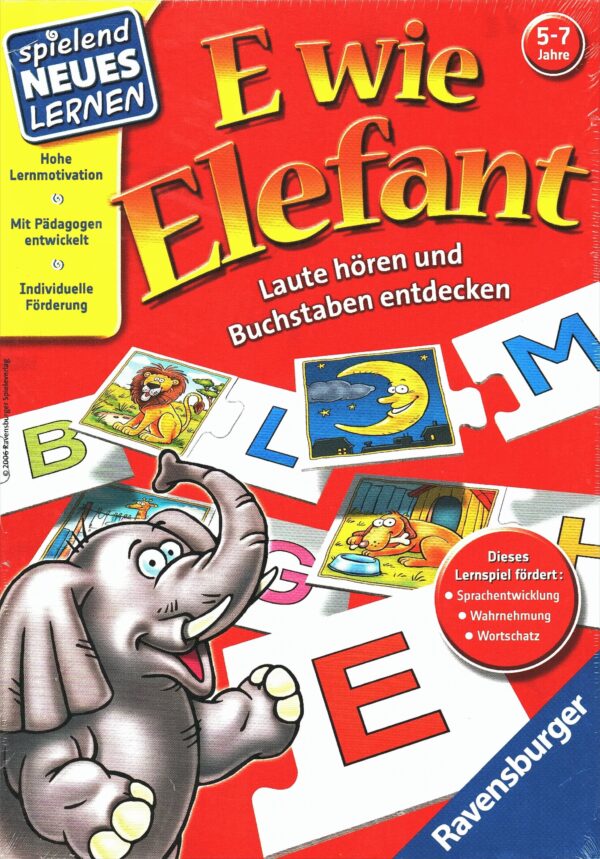 E wie Elefant