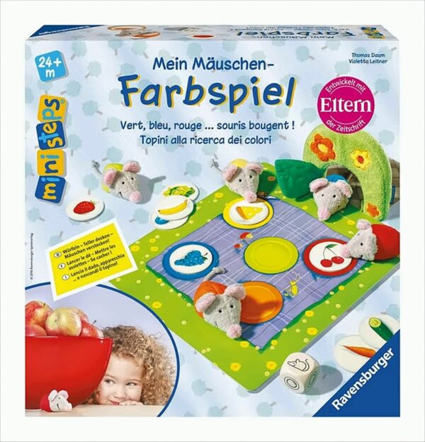 ministeps - Mein Mäuschen-Farbspiel