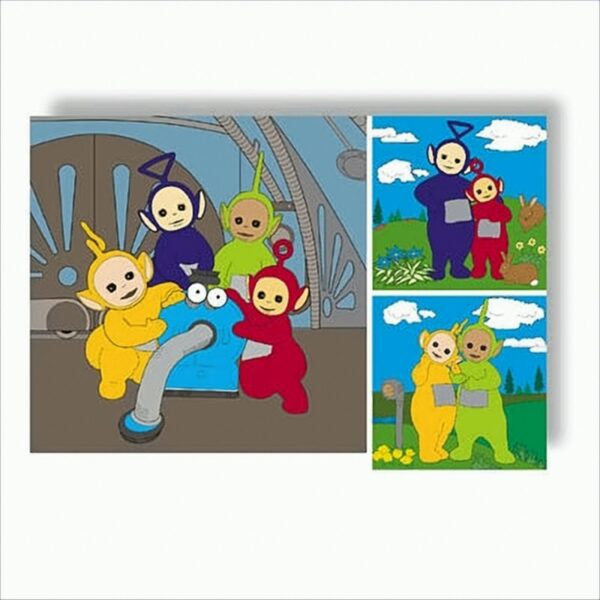 Die Teletubbies zu Hause