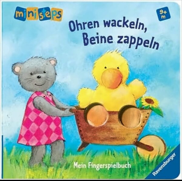 Ohren wackeln, Beine zappeln