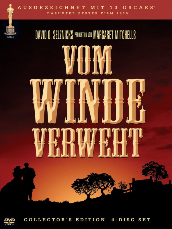 Vom Winde verweht (Special Edition Box, 4 DVDs)