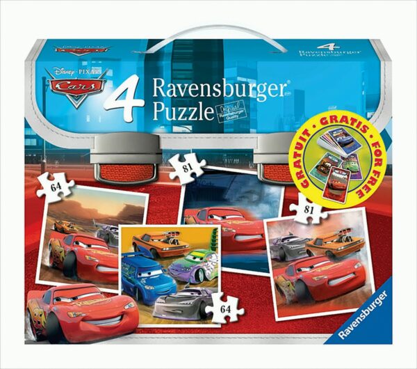 4x Disney Pixar Cars Puzzle