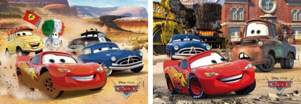 Cars 2 x 20 teiliges Puzzle