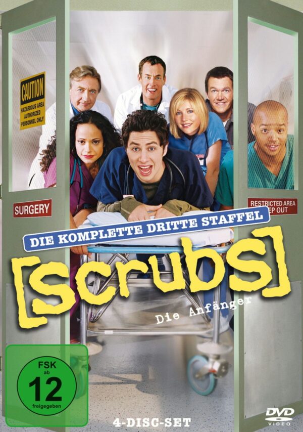 Scrubs: Die Anfänger - Die komplette dritte Staffel (4 Discs)