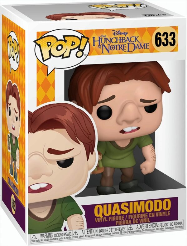 Funko POP Disney: Hunchback of Notre Dame - Quasimodo Collectible Toy, Multicolour, Standard