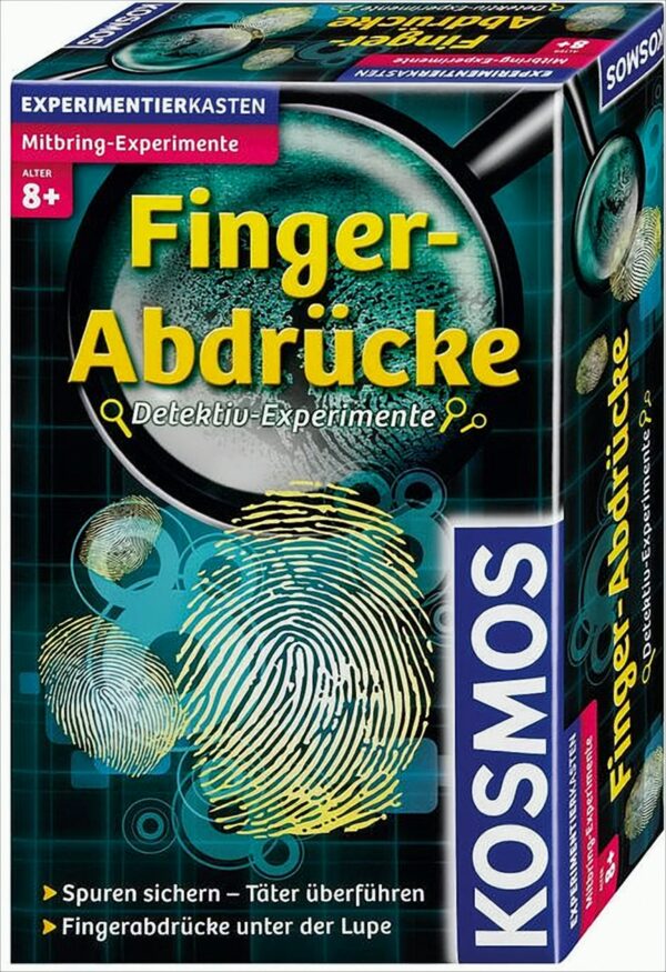 Fingerabdrücke, Detektiv-Experimente