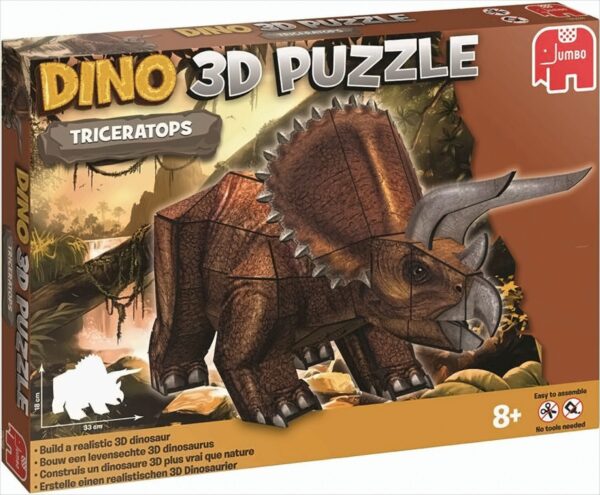 Dinosaurier Puzzle 3D Triceratops