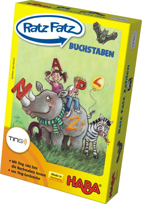 Ting Ratz Fatz Buchstaben