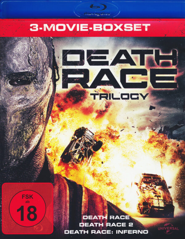 Death Race Trilogy 3 Discs