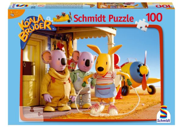 Schmidt Spiele - Josie, die Meisterspringerin, 100 Teile Kinderpuzzle