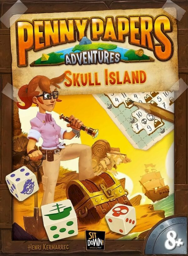 Penny Papers Adventures: Skull Island (multilingual)